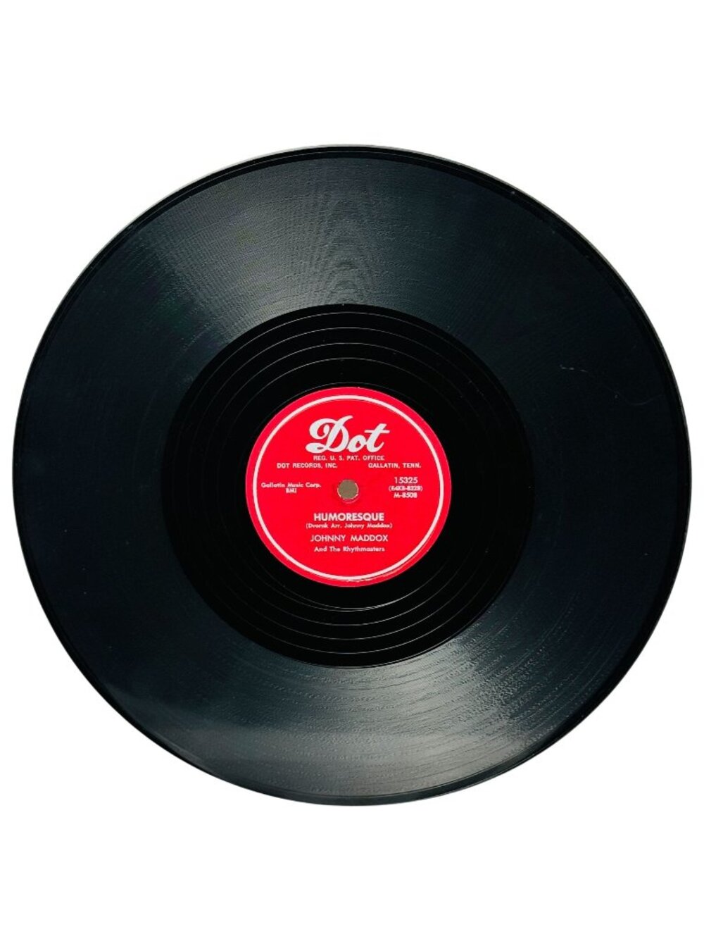 Johnny Maddox Humoresque / The Crazy Otto 10in Shellac 78 RPM Dot Records 15325